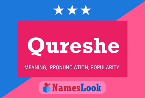 Qureshe Name Poster