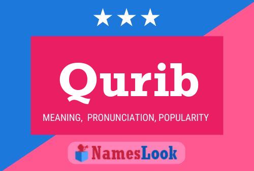 Qurib Name Poster