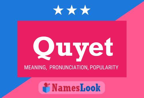 Quyet Name Poster