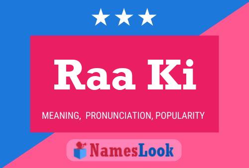 Raa Ki Name Poster