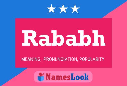 Rababh Name Poster