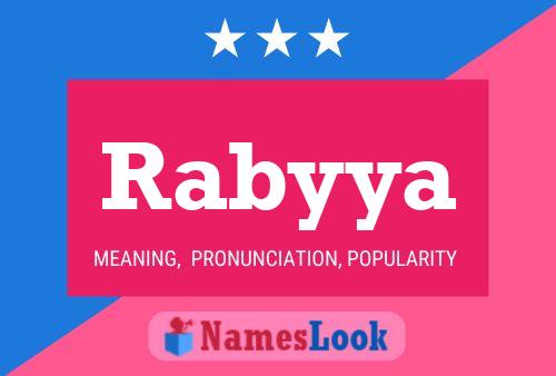 Rabyya Name Poster