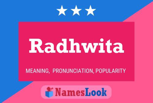 Radhwita Name Poster