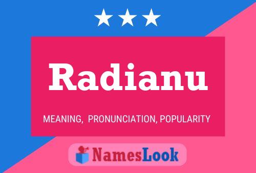 Radianu Name Poster