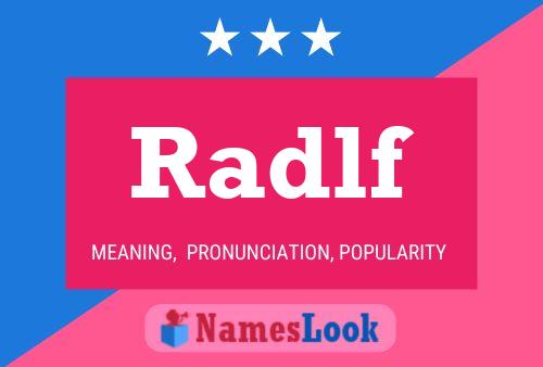 Radlf Name Poster