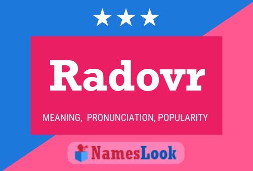 Radovr Name Poster