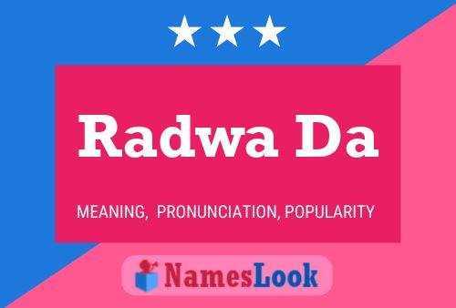 Radwa Da Name Poster