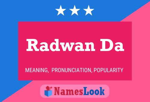 Radwan Da Name Poster