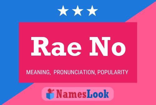 Rae No Name Poster