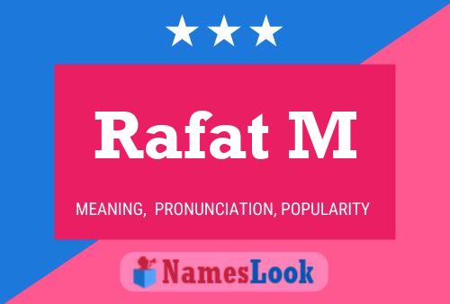 Rafat M Name Poster