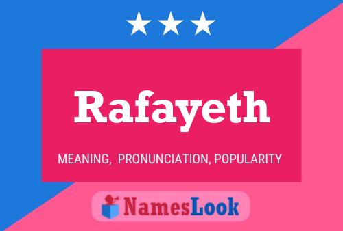 Rafayeth Name Poster