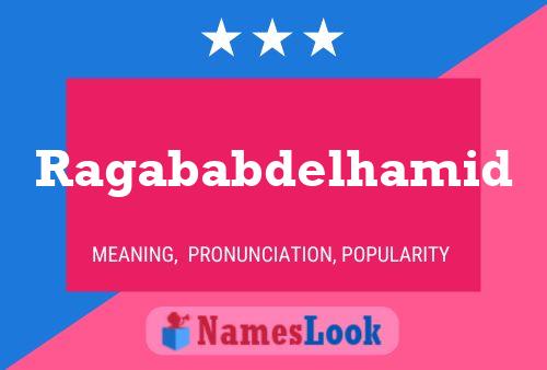 Ragababdelhamid Name Poster