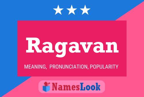 Ragavan Name Poster