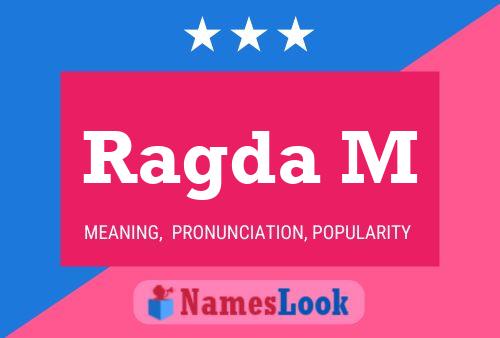 Ragda M Name Poster