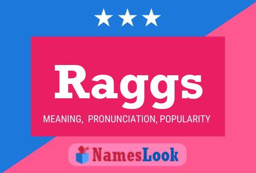 Raggs Name Poster