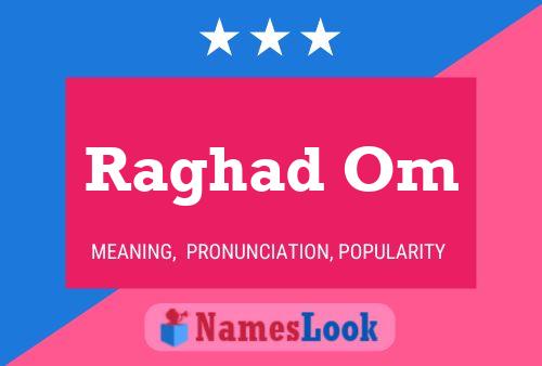 Raghad Om Name Poster