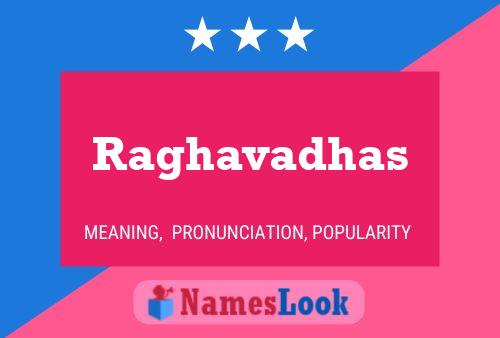 Raghavadhas Name Poster