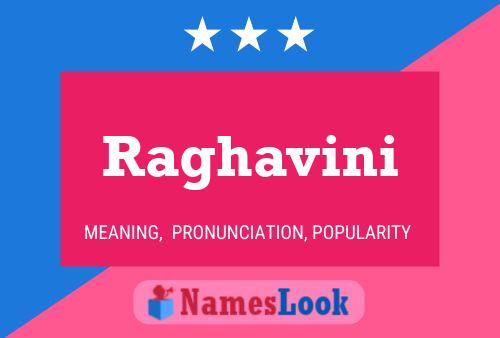 Raghavini Name Poster