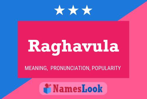 Raghavula Name Poster