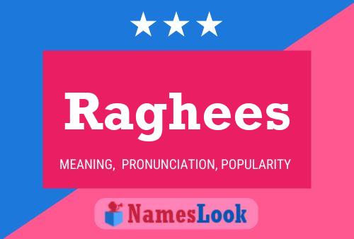 Raghees Name Poster