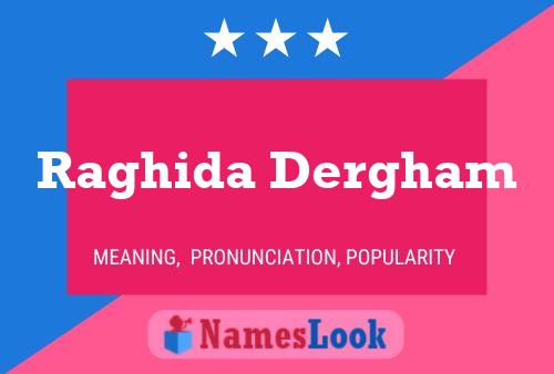 Raghida Dergham Name Poster