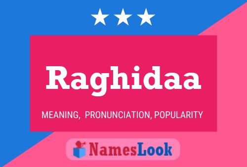 Raghidaa Name Poster