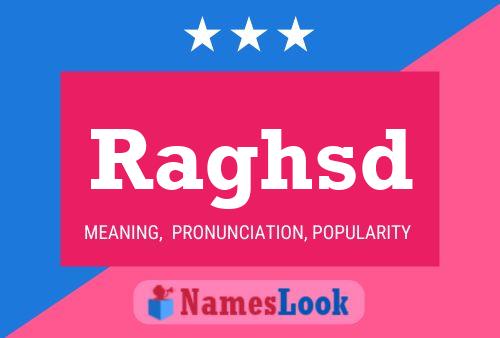 Raghsd Name Poster