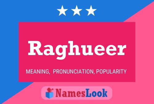 Raghueer Name Poster