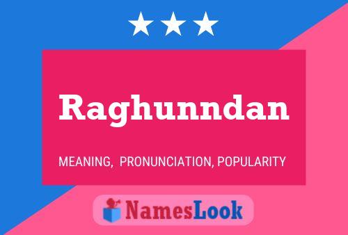 Raghunndan Name Poster