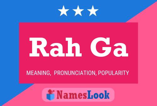 Rah Ga Name Poster