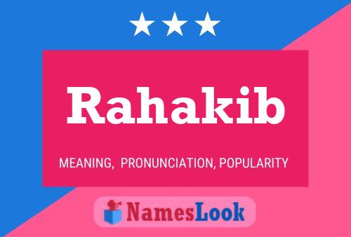 Rahakib Name Poster