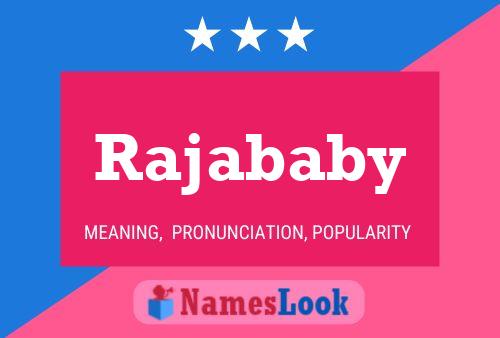 Rajababy Name Poster