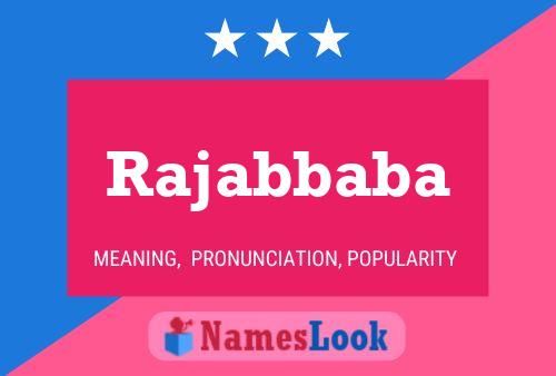 Rajabbaba Name Poster