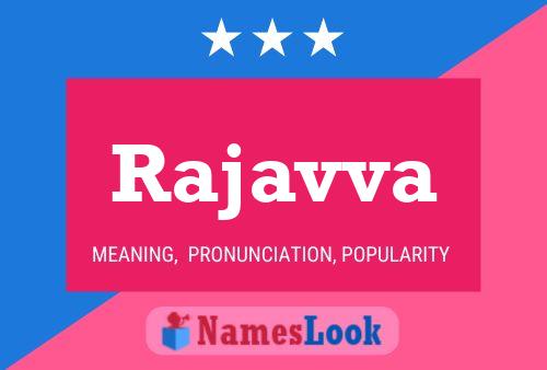 Rajavva Name Poster