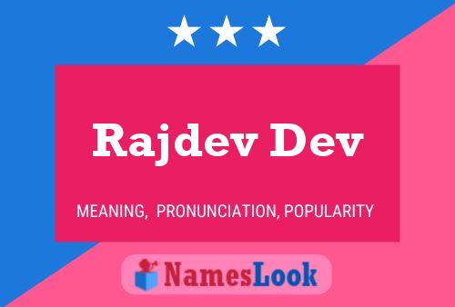 Rajdev Dev Name Poster