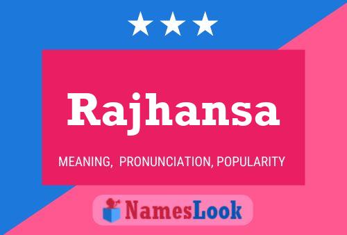 Rajhansa Name Poster