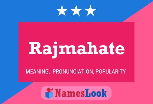 Rajmahate Name Poster