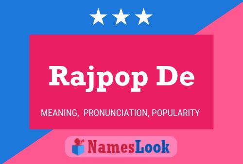 Rajpop De Name Poster