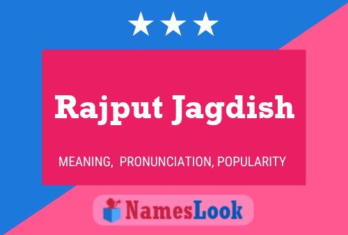 Rajput Jagdish Name Poster