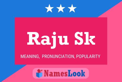 Raju Sk Name Poster