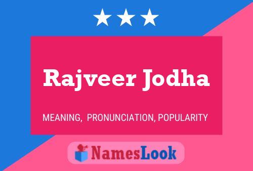 Rajveer Jodha Name Poster