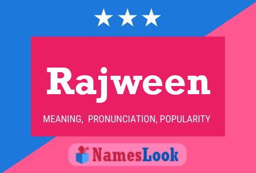 Rajween Name Poster