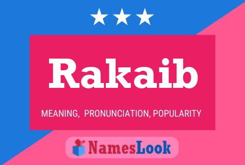 Rakaib Name Poster