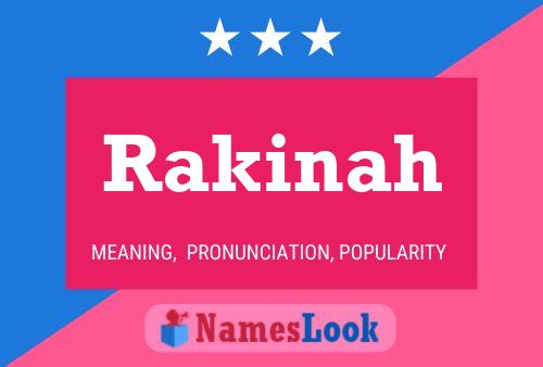 Rakinah Name Poster