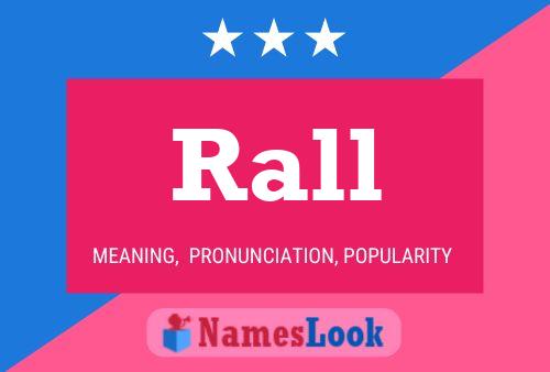 Rall Name Poster