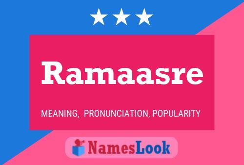 Ramaasre Name Poster