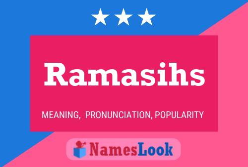 Ramasihs Name Poster