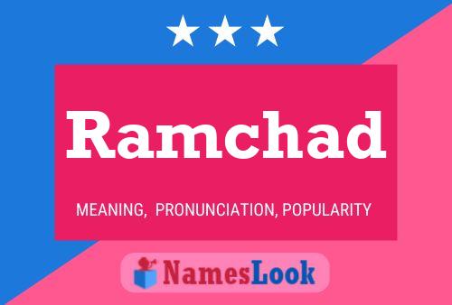 Ramchad Name Poster