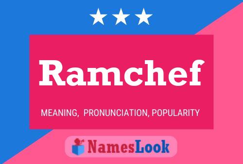 Ramchef Name Poster