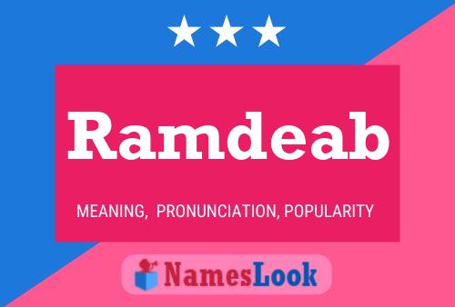 Ramdeab Name Poster